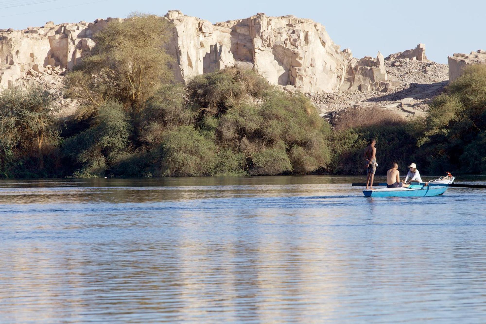 Hadouta Masreya Nubian Guest House Assuan Exterior foto